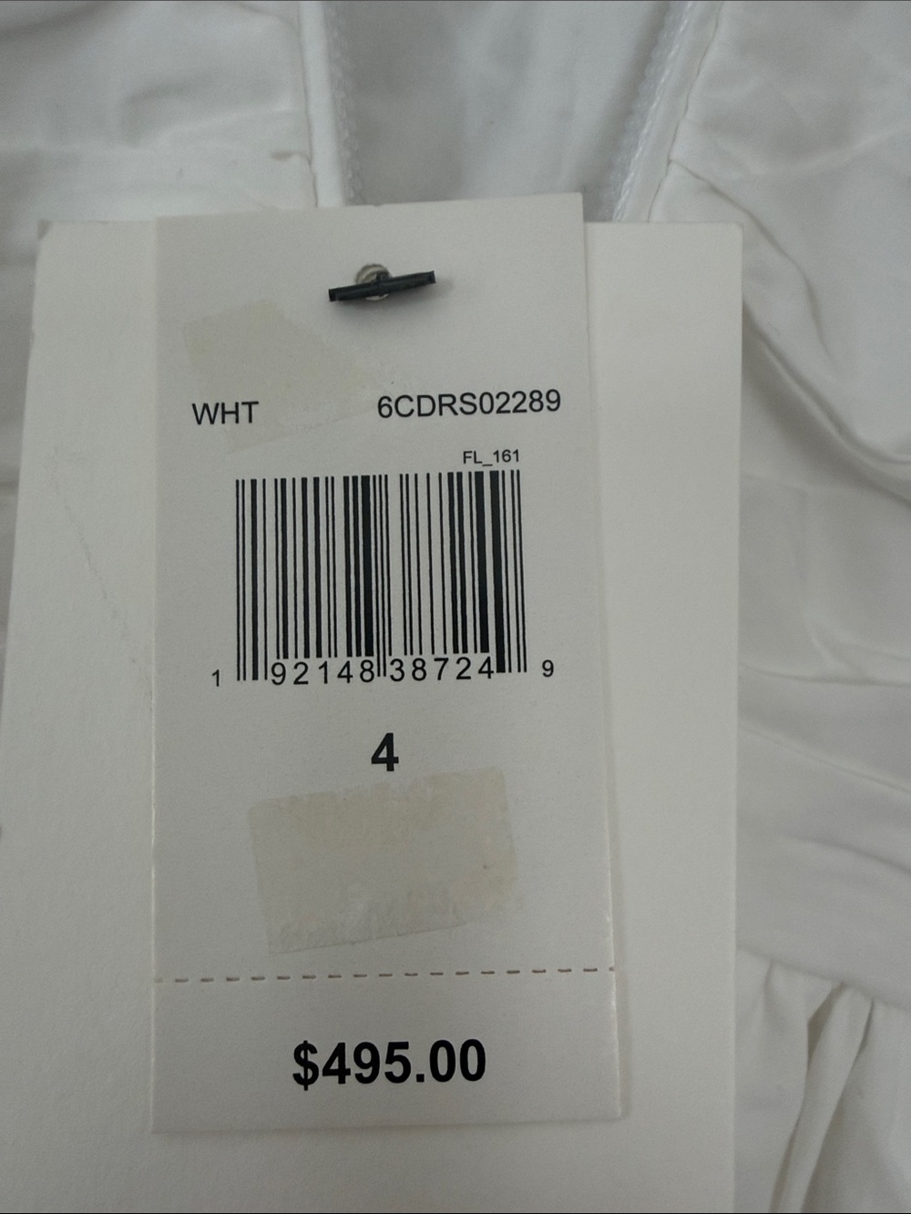 A.L.C. Strapless White Midi Dress - Picture 2 of 5